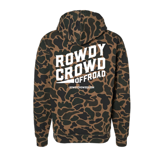 Retro Rowdy Crowd Hoodie