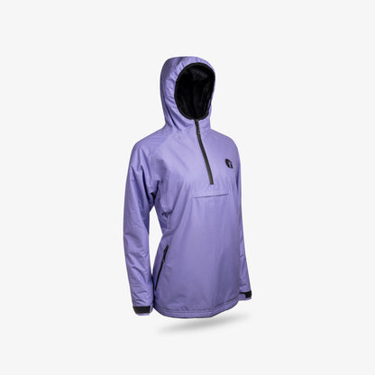 Waterproof 1/2 Zip Bog Hoodie | Womens - Purple