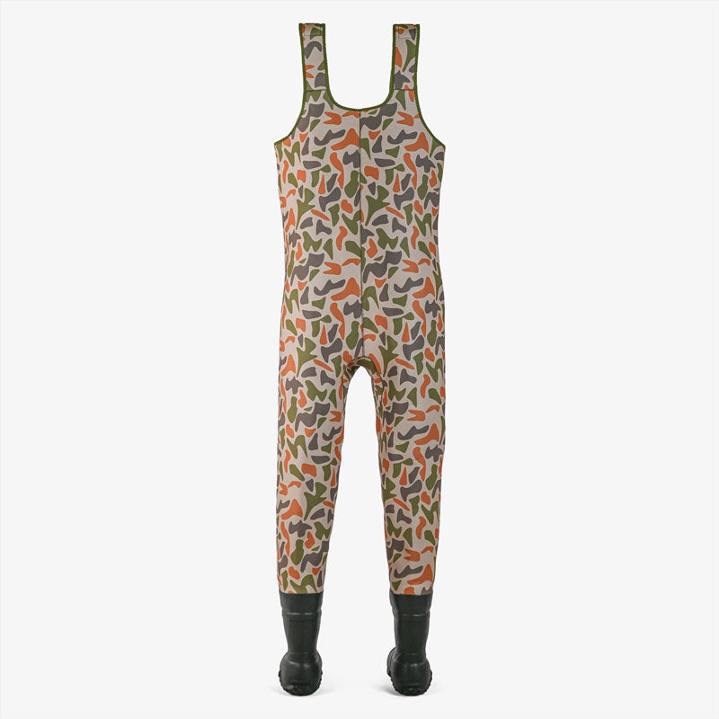 Retro Waders | Mens - Old School Camo