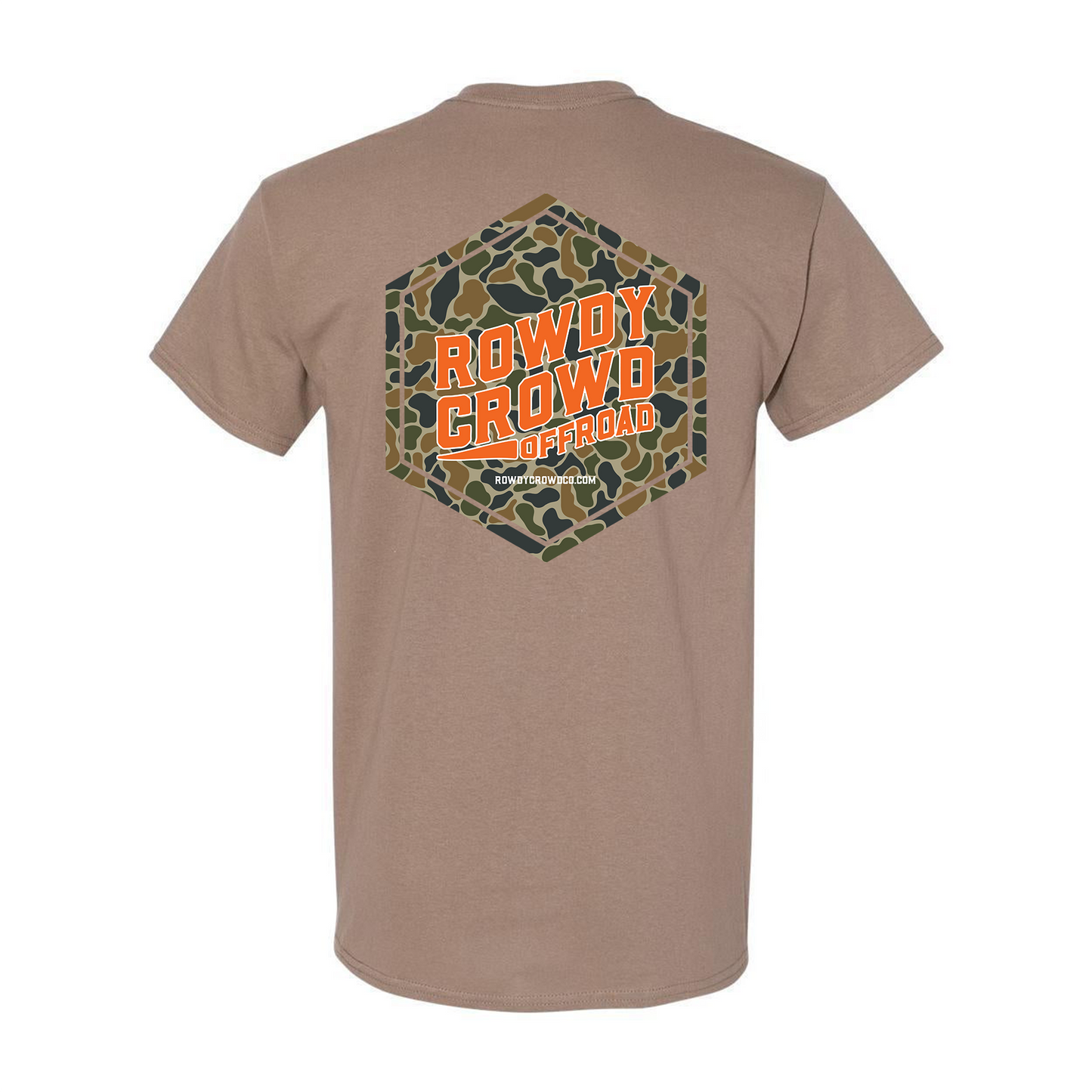 Orange Shield Adult Tee