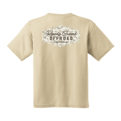 Retro Camo Sand Adult Tee