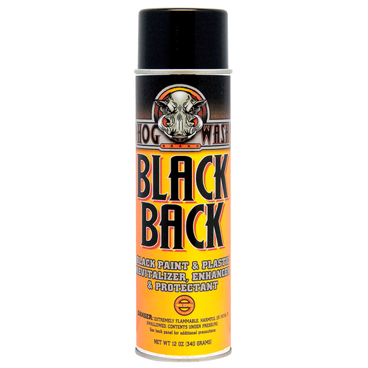 Hog Wash Back Black